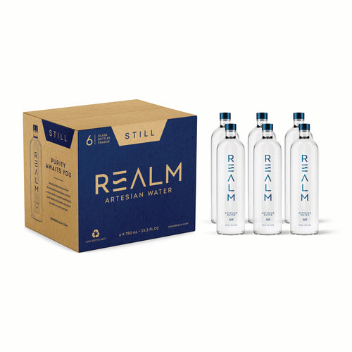 750ML (25.3 FL OZ), 6-PACK GLASS BOTTLES - ARTESIAN WATER