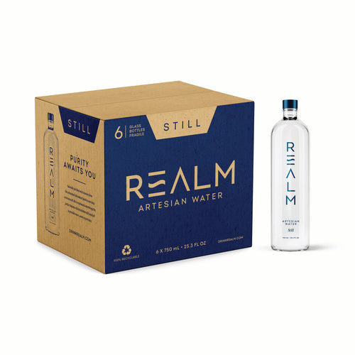 750ML (25.3 FL OZ), 6-PACK GLASS BOTTLES - ARTESIAN WATER